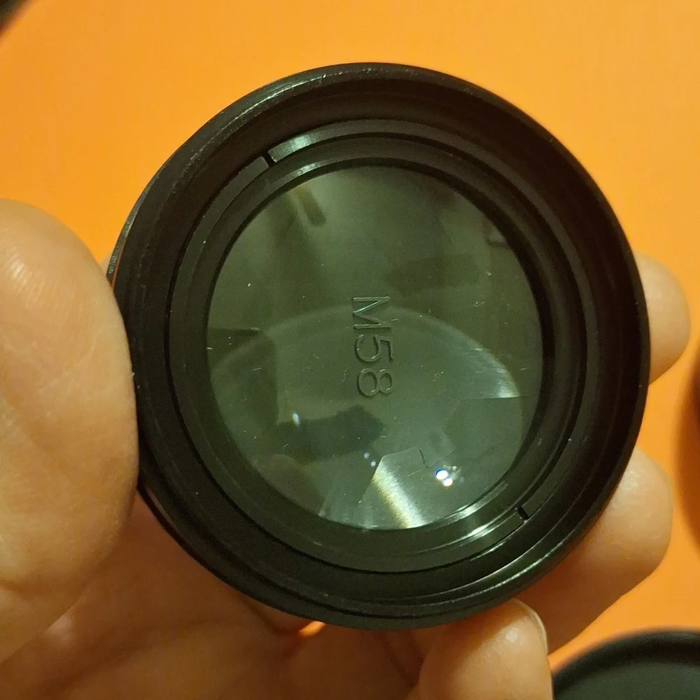Vivitar HD4 MC AF High Definition 0.43X Wide Angle Converter W/Macro Camera Lens